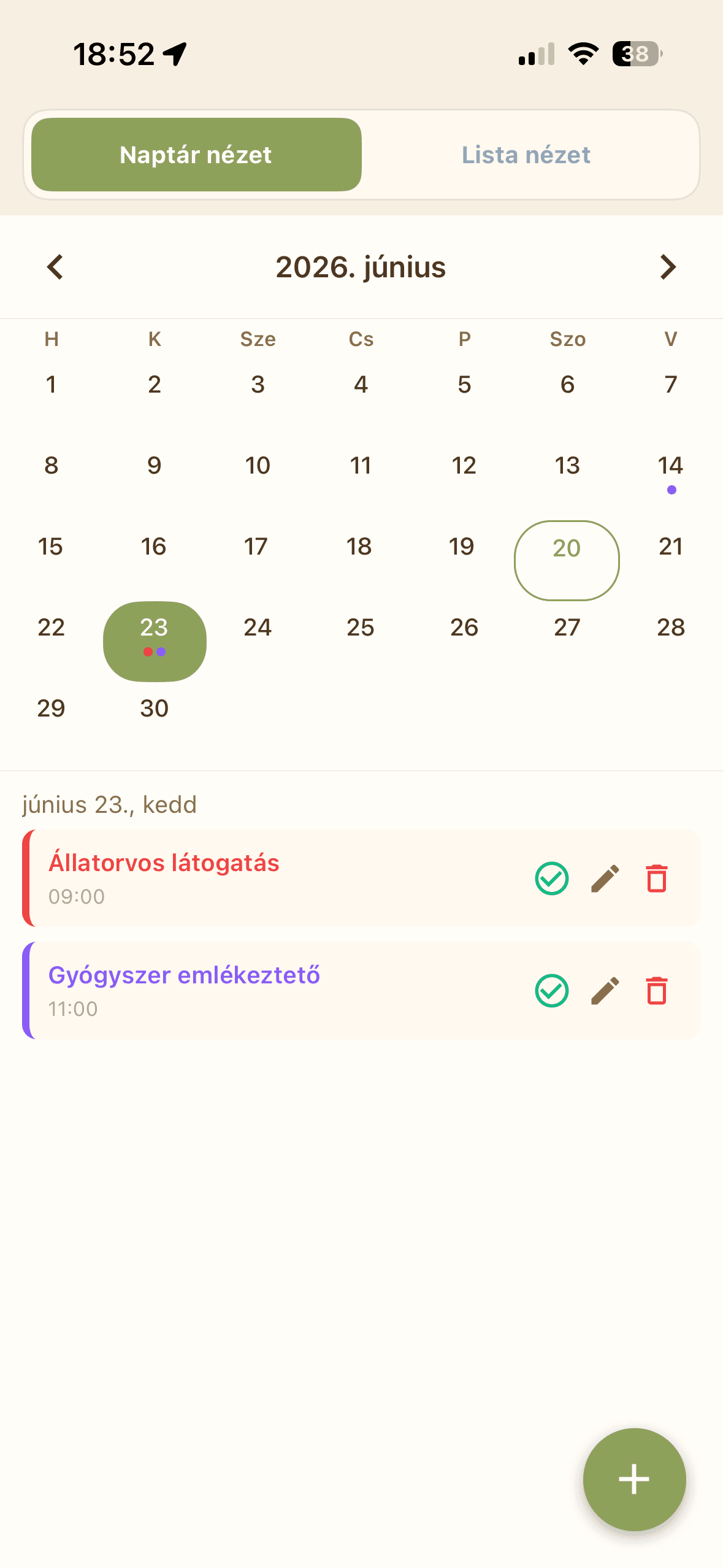 Új alkalmazásnézet